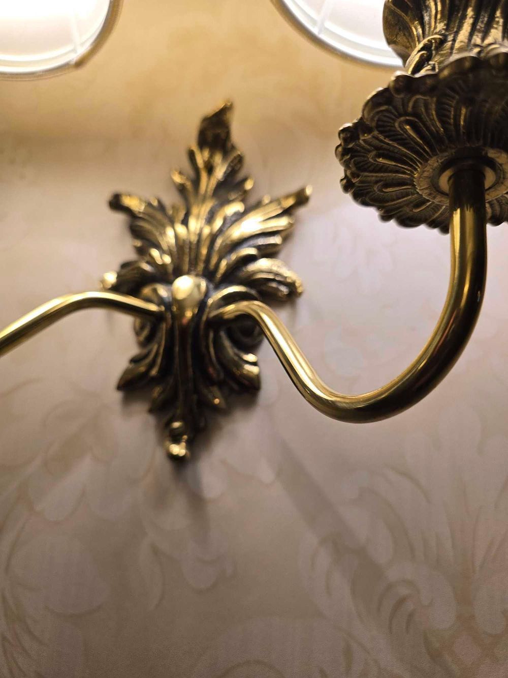 Lot 2272: A Louis XV Style Gilt-Bronze Dual-Light Wall Sconce