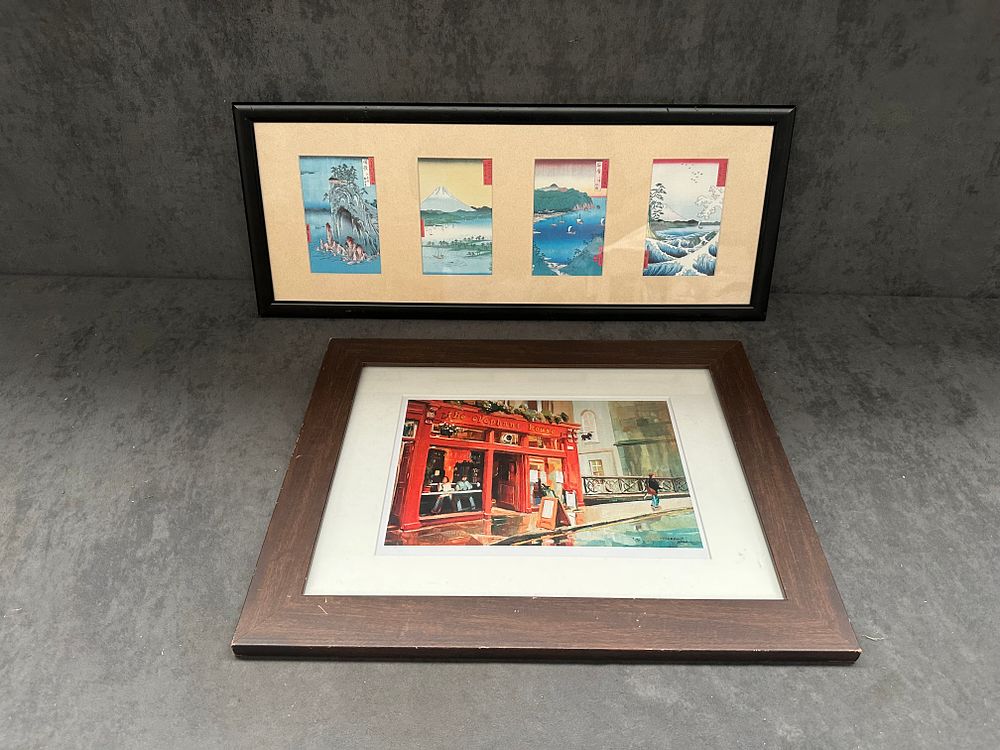 Lot 202: 2 x prints as pictured