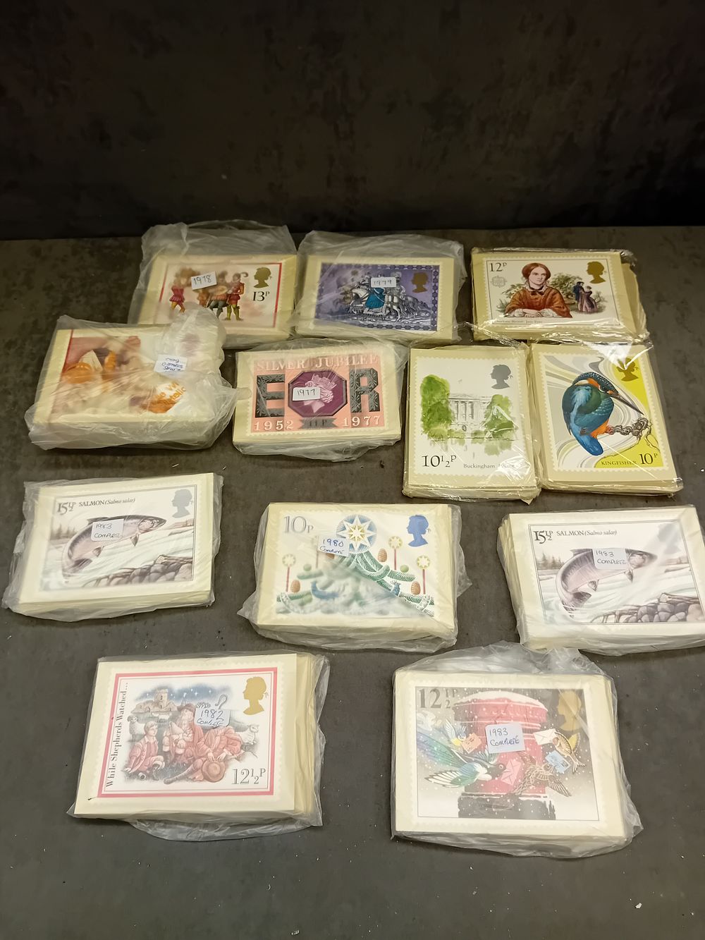 Lot 402: A Collection of British Commemorative and Definitive Postage Stamps, 1977-1983