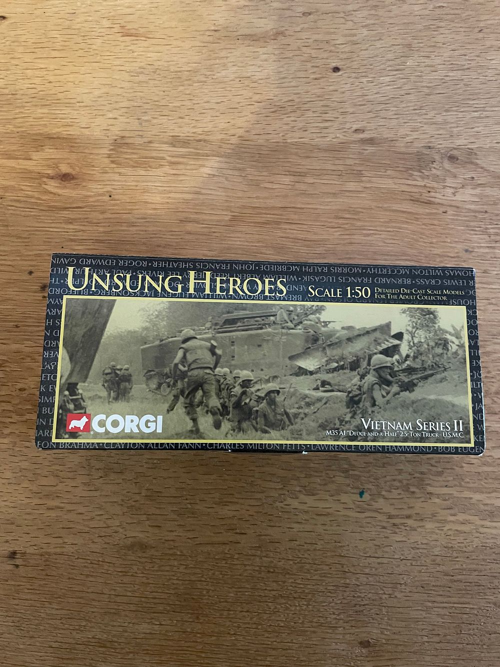 Lot 287: Corgi Unsung Heroes Vietnam Series II m35 A1...