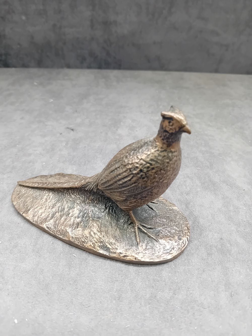 Lot 220: A Peter Fagan 'Bronze Age' Pheasant Figurine