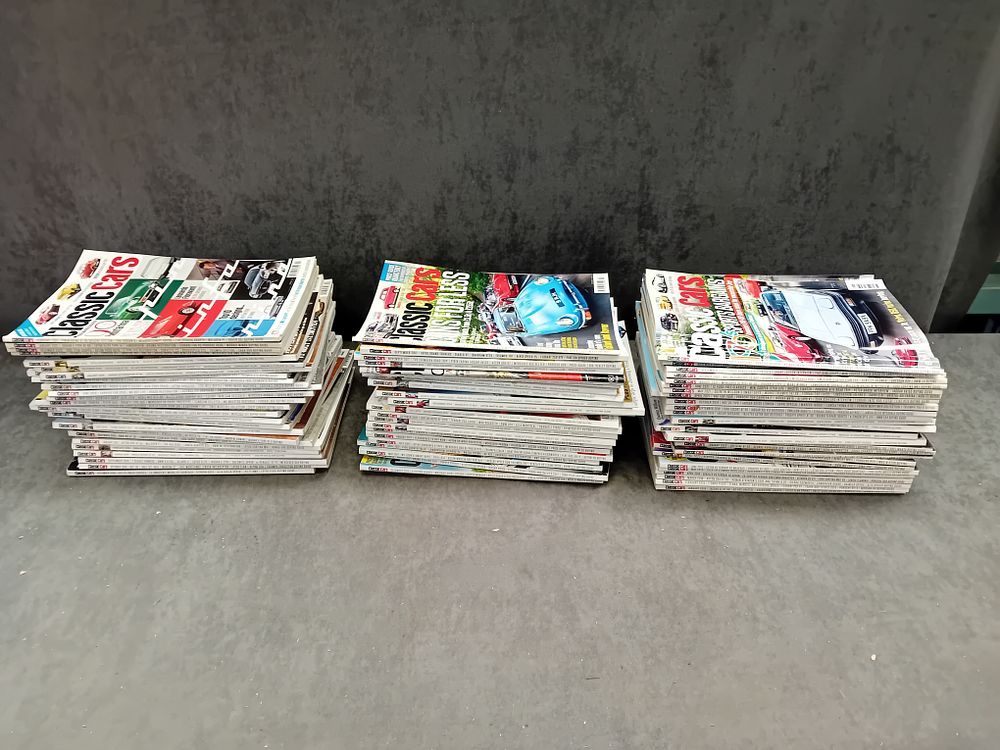 Lot 65: A Collection of 76 'CLASSIC CARS' Automotive Enthusiast Magazines