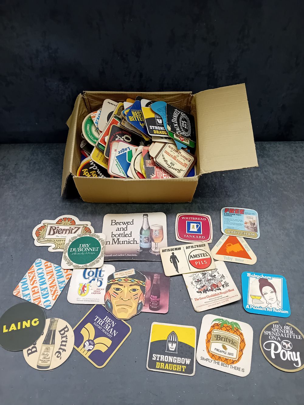 Lot 506: A Collection of Vintage Advertising Beverage Coasters, Mid-to-Late 20th Century (3)