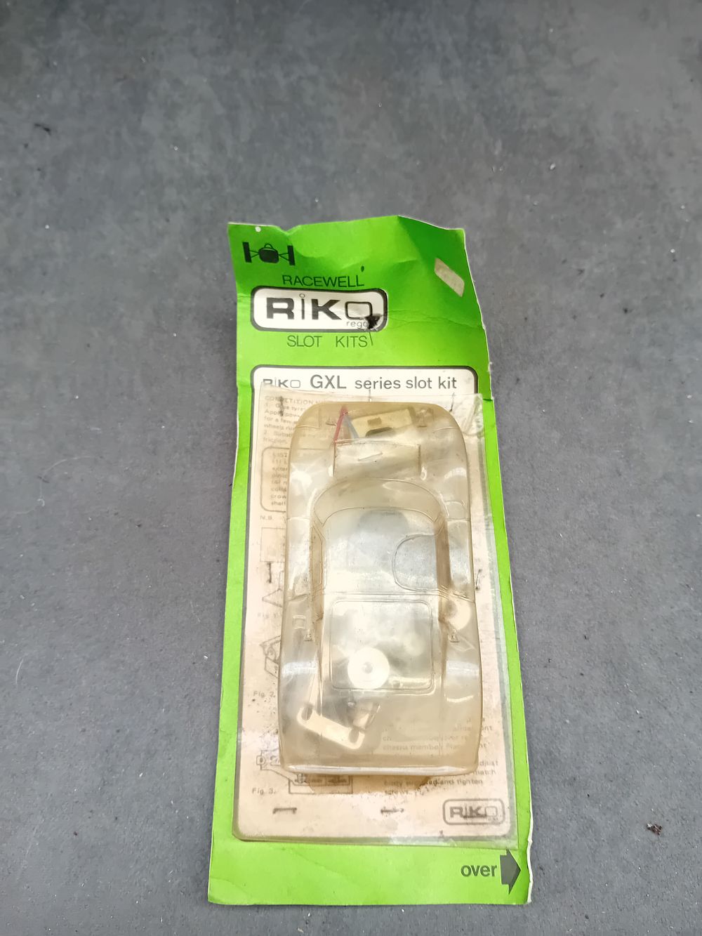 Lot 154: Vintage Racewell RIKO GXL Series Slot Kit
