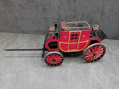 Wells Fargo & Co Overland Stage Coach. A Wells Fargo &amp; Co Overland Stage Coach designed as a 