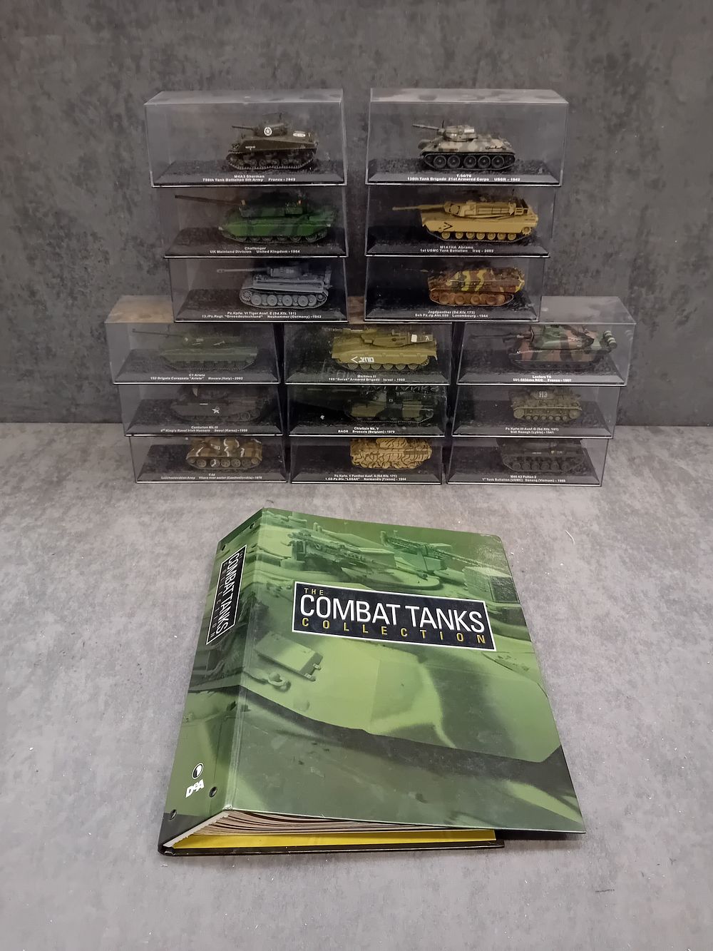 Lot 320: De Agostini The Combat Tanks Collection, 15 Model Tanks