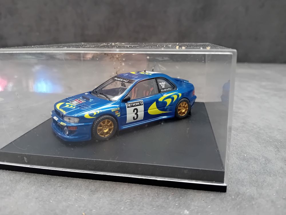 Lot 388: Trofeu 1/43 Subaru Impreza WRC #3 C. McRae RAC Rally 1997 Die-Cast Model