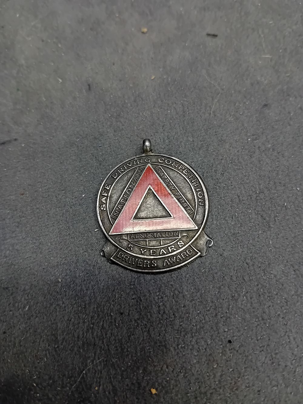 Lot 461: A 925 Silver RoSPA National Safe Driving 5 Years Award Medal