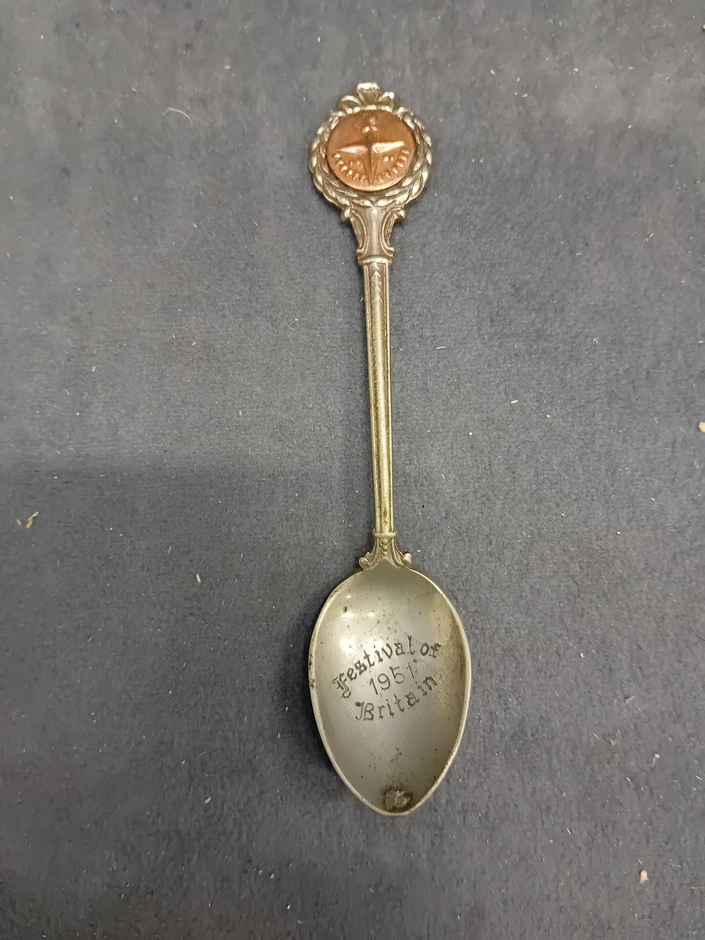 Lot 463: A WEBA WARE 'Festival of 1951 Britain' Souvenir Spoon