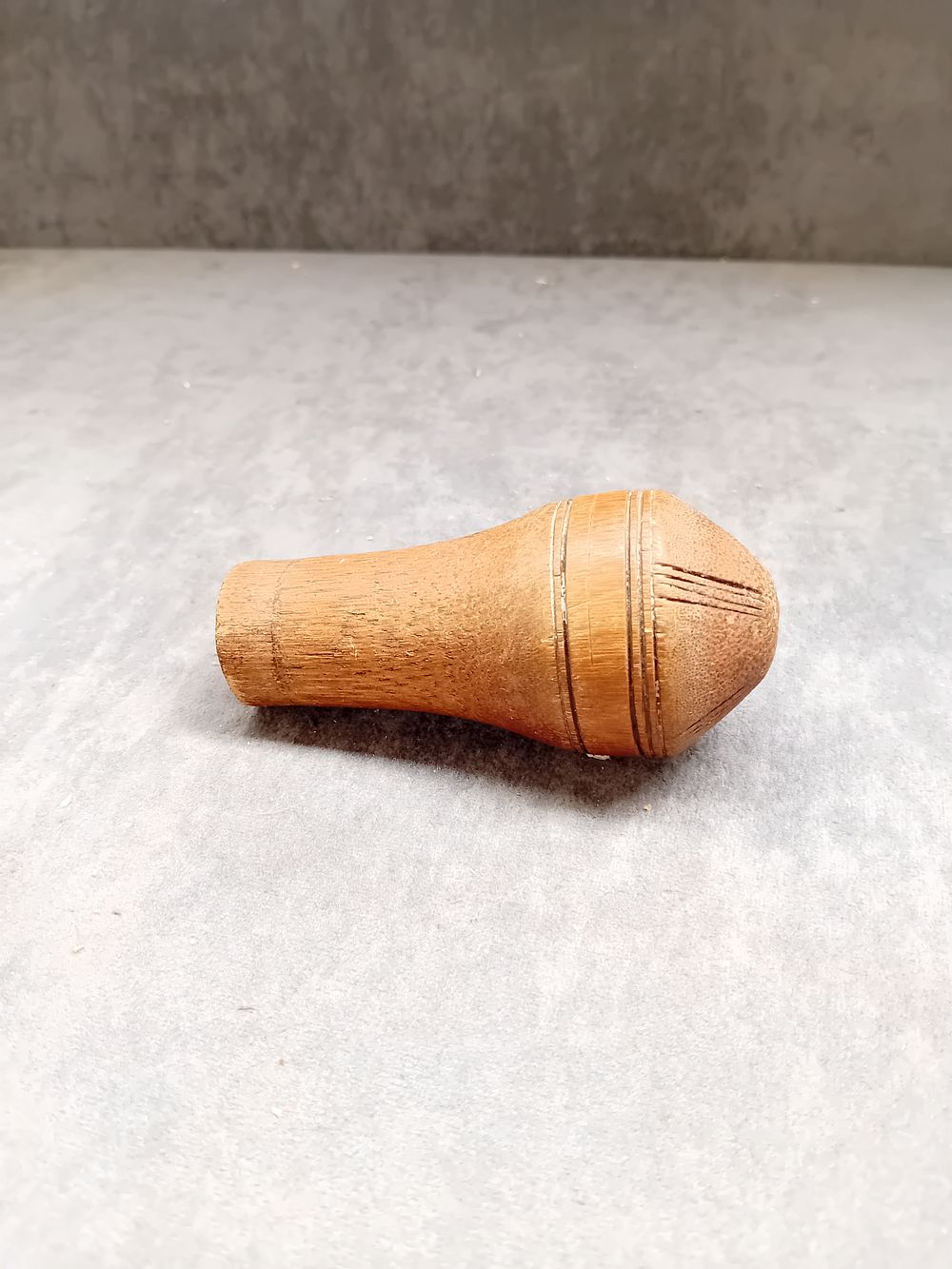 Lot 475: Antique Hand Made wooden pot with a cork...