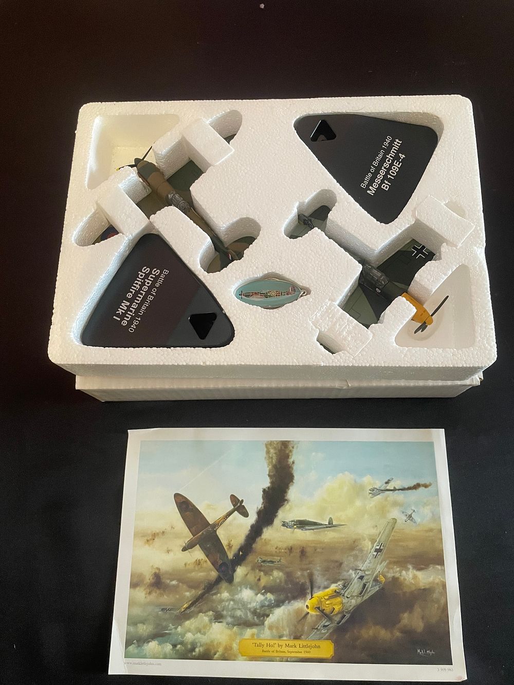 Lot 412: Atlas Editions Battle of Britain 1:72 Diecast Model Set