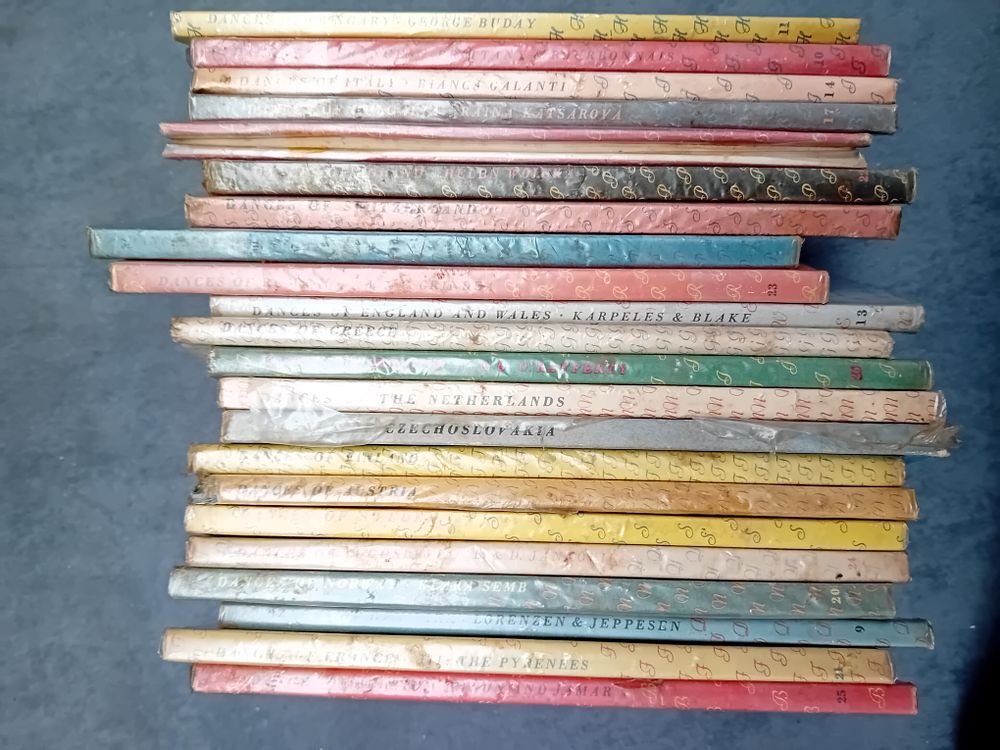 Lot 563: A Collection of 22 Handbooks of European National Dances Series Volumes