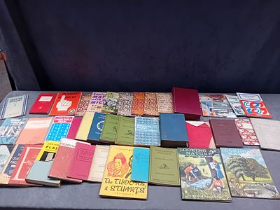 A Collection of 42 Mid-20th Century British Educational Textbooks and Pamphlets. A collection of 