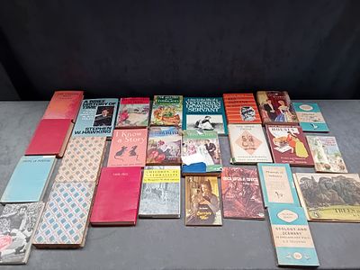 A Collection of 25 Vintage and Modern Books, including Popular Science, Fiction, and Juvenile 