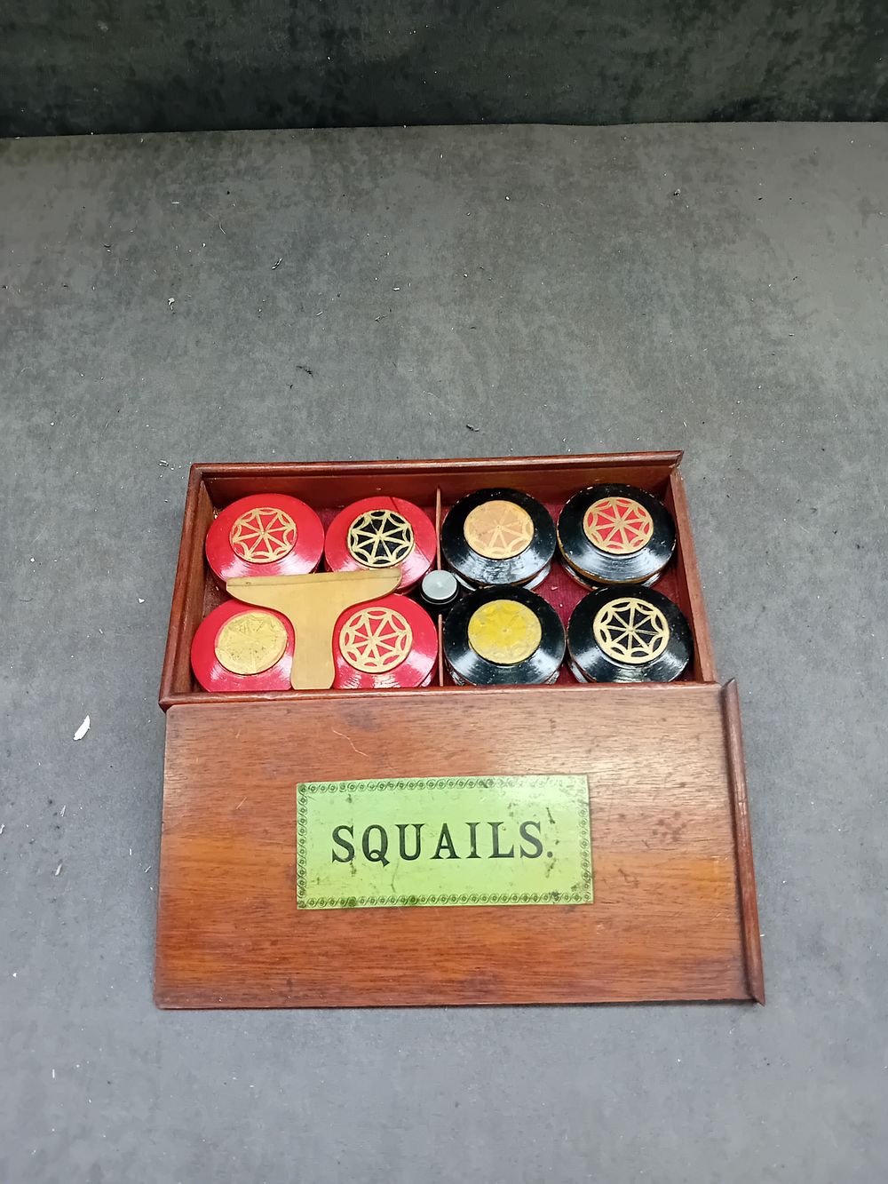 Lot 189: A Squails Game by John Jaques, London, circa 1860s-1880s