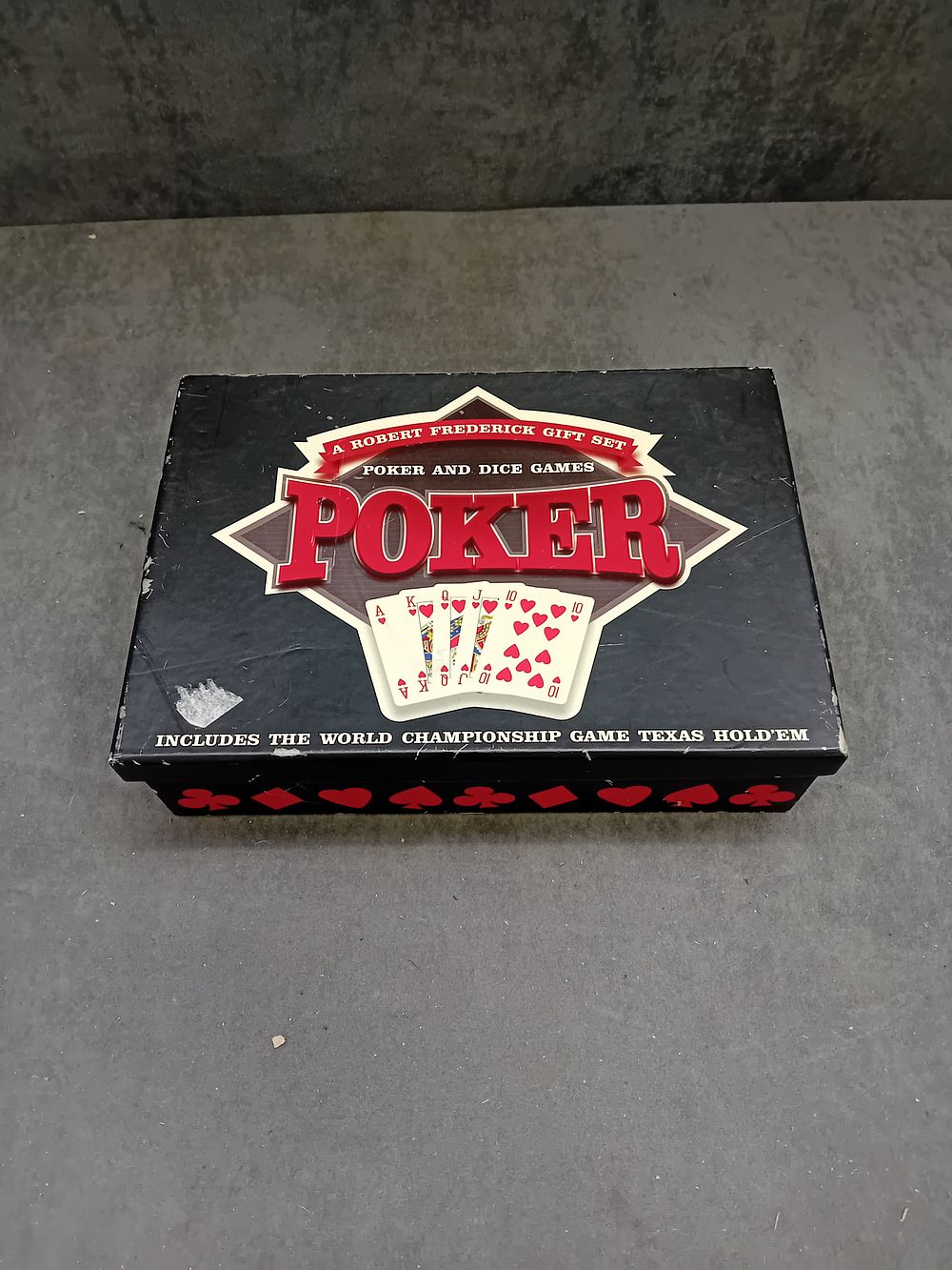 Lot 226: Robert Frederick Poker and Dice Games Gift Set
