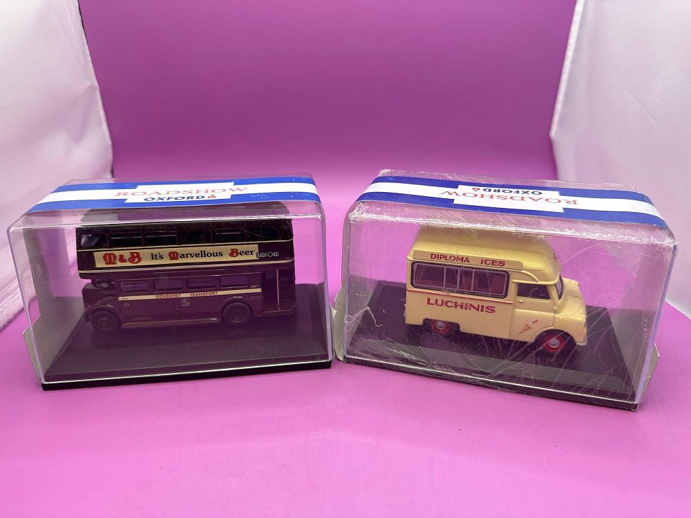 Lot 478: 2 X Oxford Roadshow Diecasts. Coventry Transport Rt...