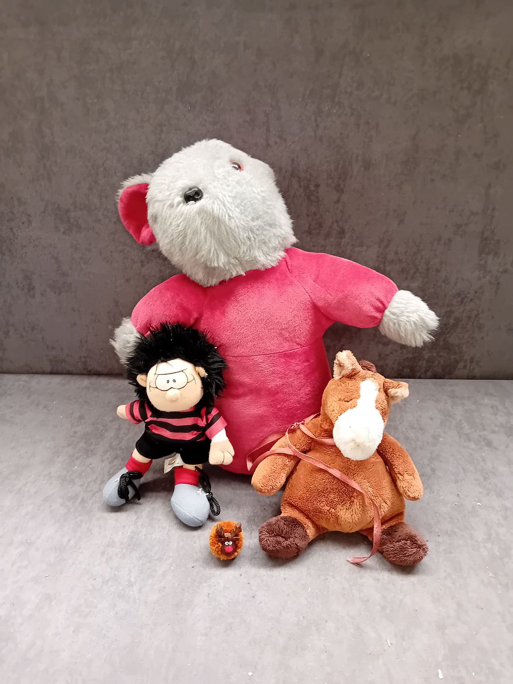 Lot 628: Lot of 4 Children's plush teddys as pictured 