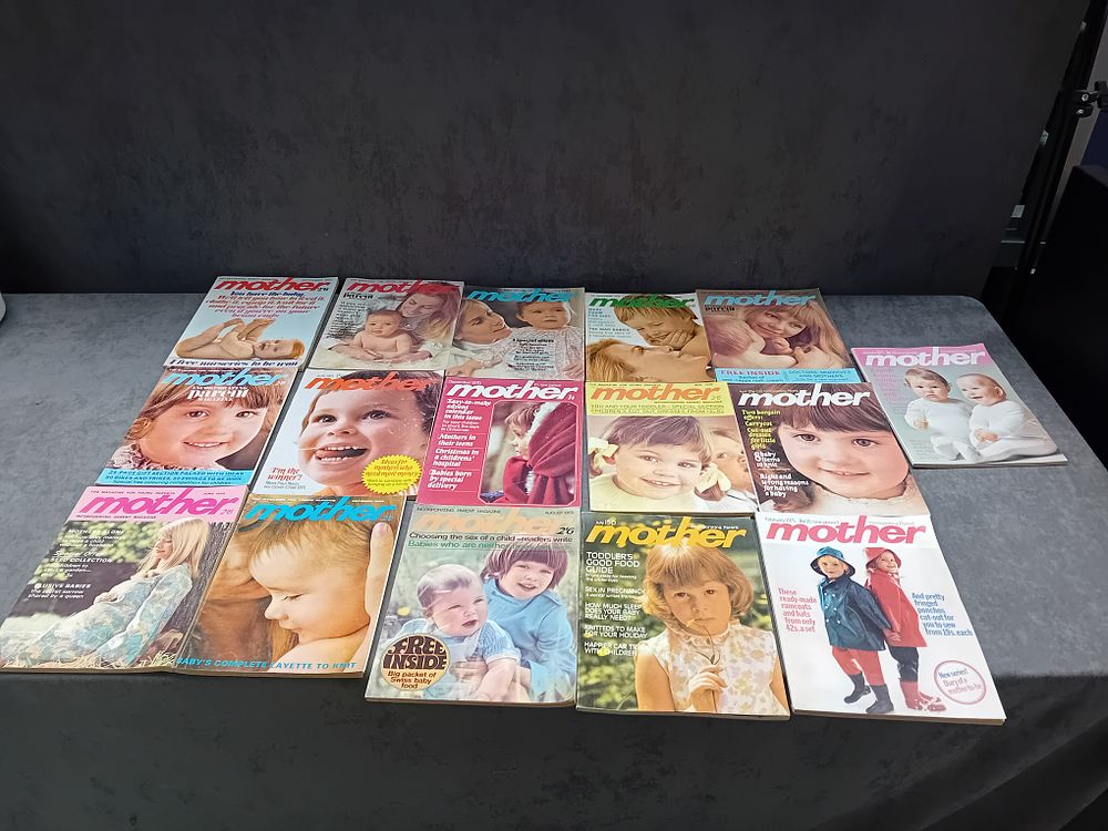 Lot 661: Lot of 16 Mother Magazines as pictured