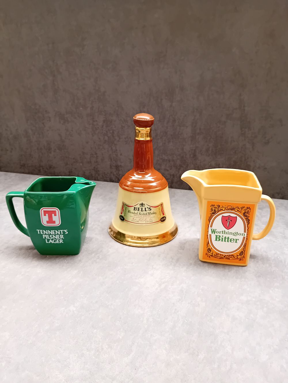 Lot 681: Lot of 3 Alcohol related Ceramic items  1...