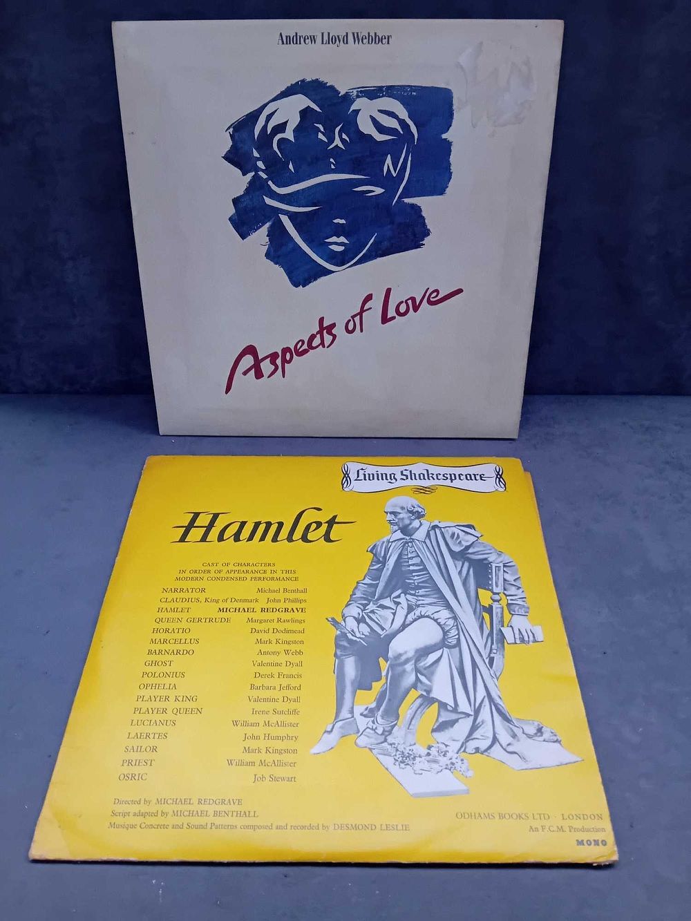 Lot 175: 2 x Records 1 x spoken play records...