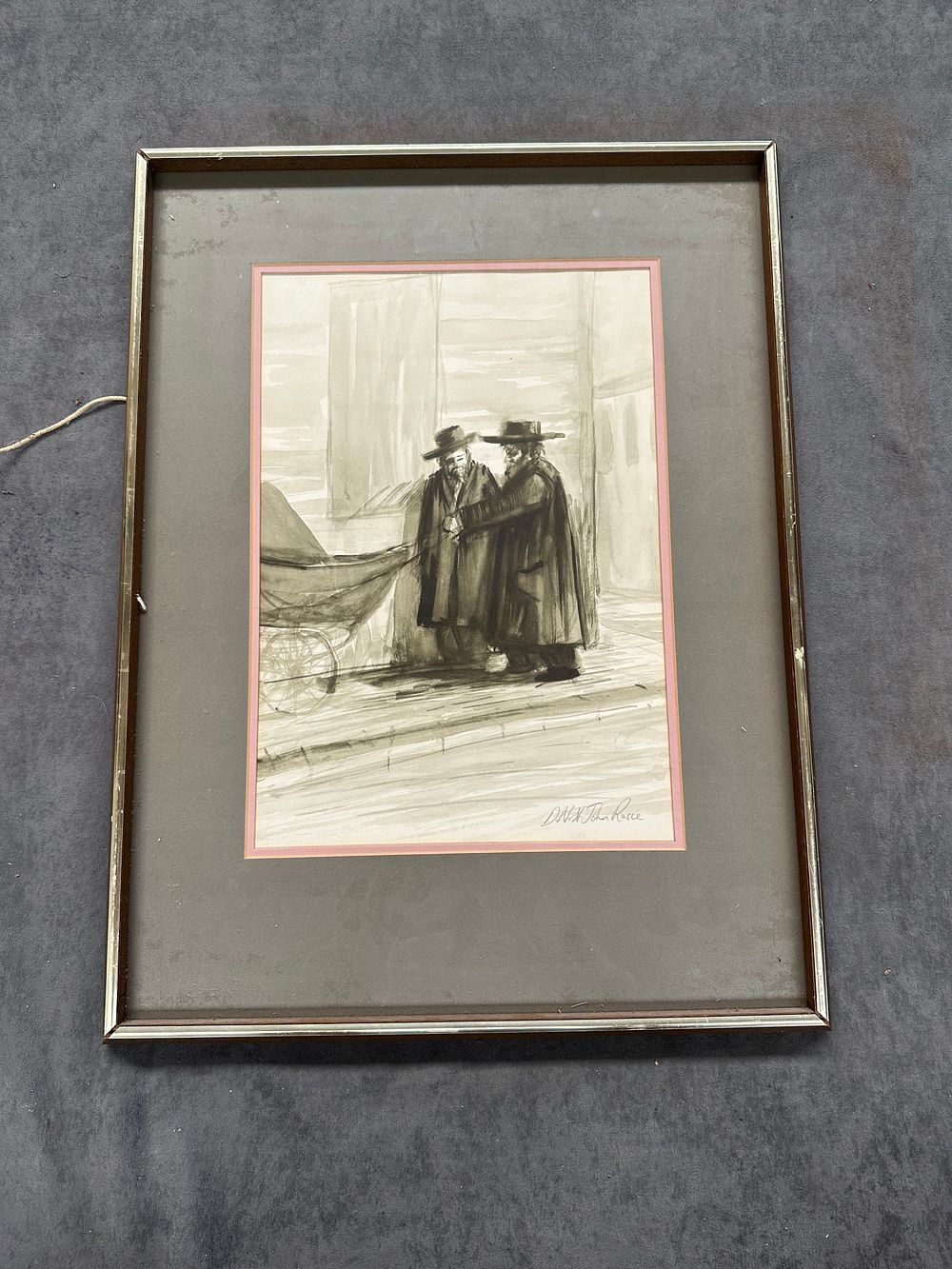 Lot 253: D. W. K. John Rowe – “The Conversation”...