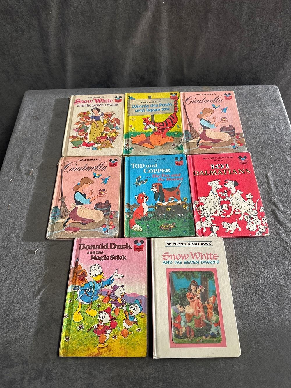 Lot 426: A selection of 13 Walt Disney story books