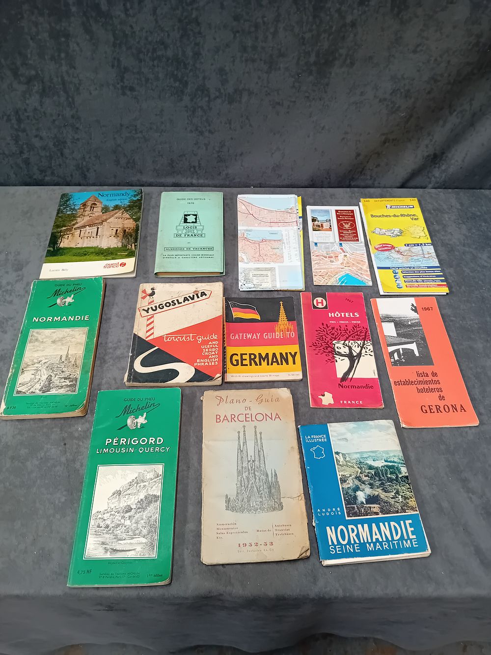Lot 490: Mixed lot of Tourist Guides and Maps  from...