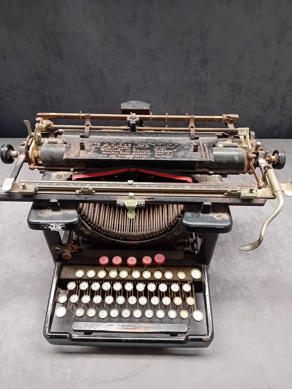 Lot 175: Vintage Remington Manual Typewriter Standard Model for Restoration