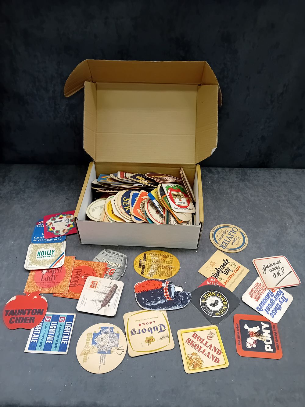 Lot 316: A Collection of Vintage German Beer Coasters (1)