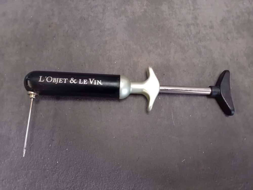 Lot 303: L'Objet & LeVin Air Pressure Wine Bottle Opener