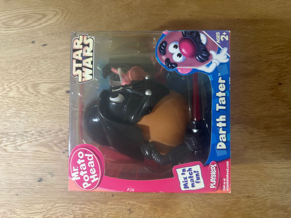 Lot 165: 2004 Playskool Mr. Potato Head Star Wars Darth Tater Figure
