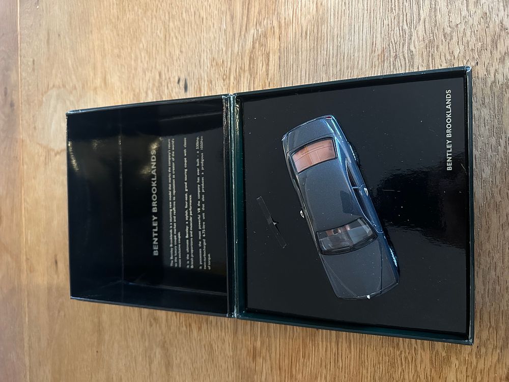 Lot 381: A 1:43 Scale Model of a Bentley Brooklands Coupé