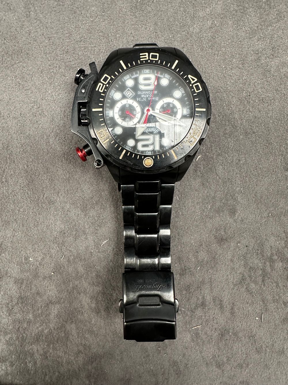 Lot 505: INGERSOL BISON N34 Divers Watch IN1623 LIMITED EDITION 