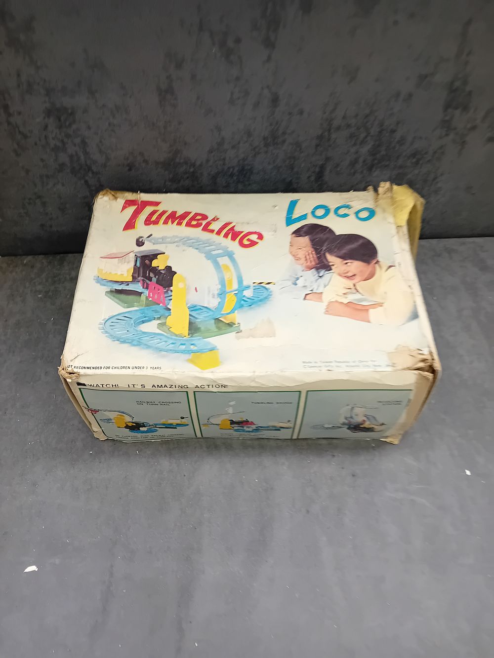 Lot 200: Dah Yang Toys Tumbling Loco Train Play Set, circa 1970s-1980s
