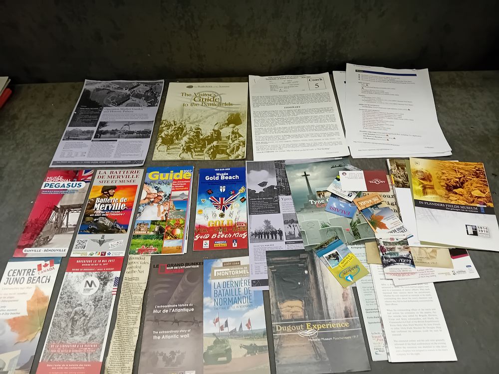 Lot 405: A Collection of Late 20th/Early 21st Century World War I and World War II European Battlefield Ephemera