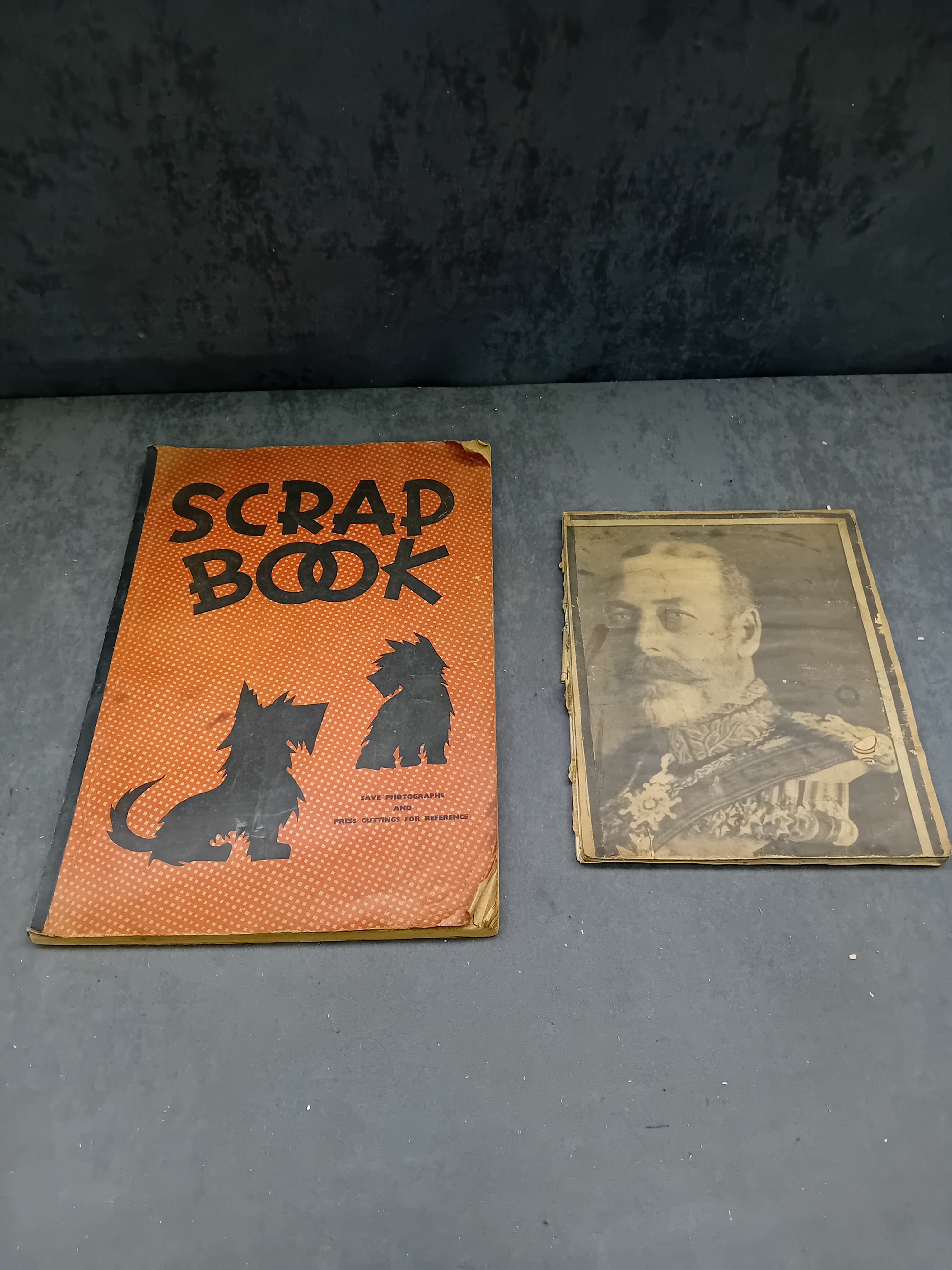 A 1930s British Royal Family News Scrapbook with Scottie Dog Cover