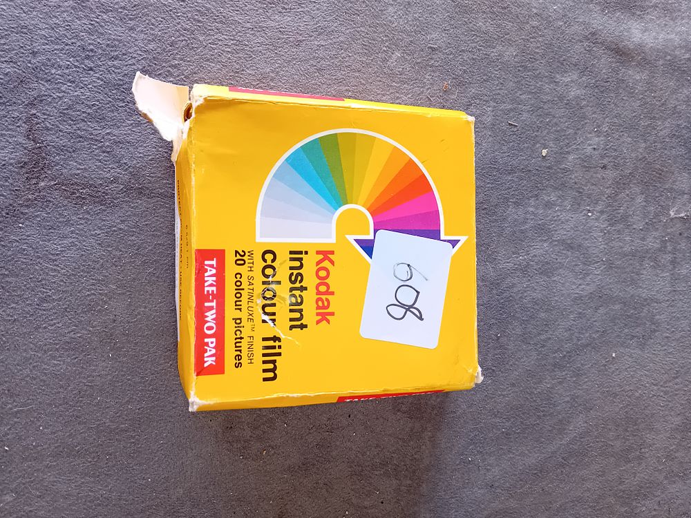 Lot 442: KODAK INSTANT COLOR FILM TAKE-TWO PAK