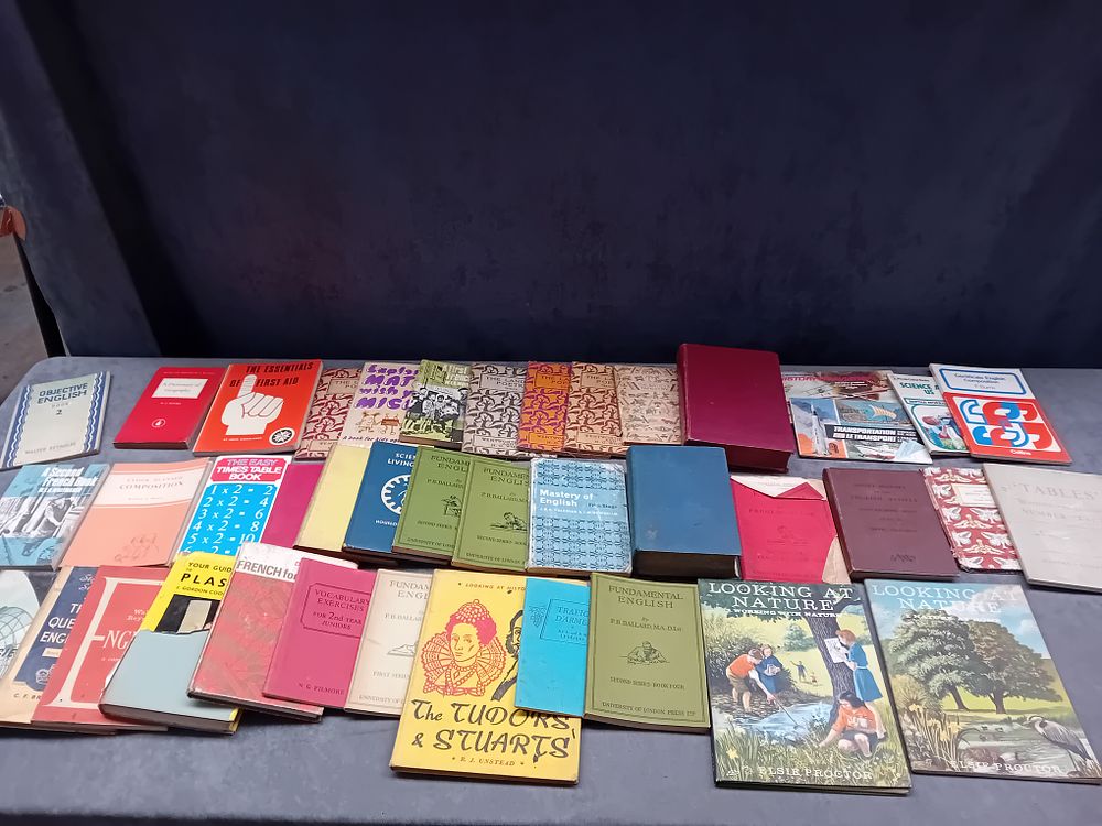 Lot 1015: A Collection of 42 Mid-20th Century British Educational Textbooks and Pamphlets