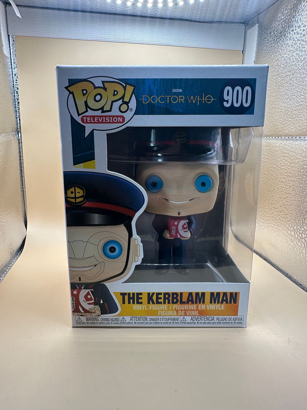 Lot 224: Funko Pop! Television: Doctor Who - The Kerblam Man #900