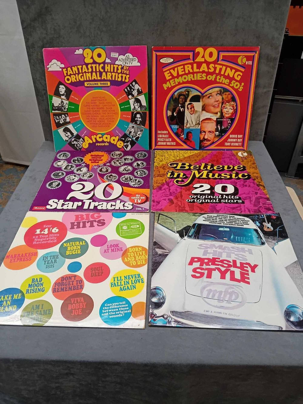 Lot 45: 10 x vinyls as pictured