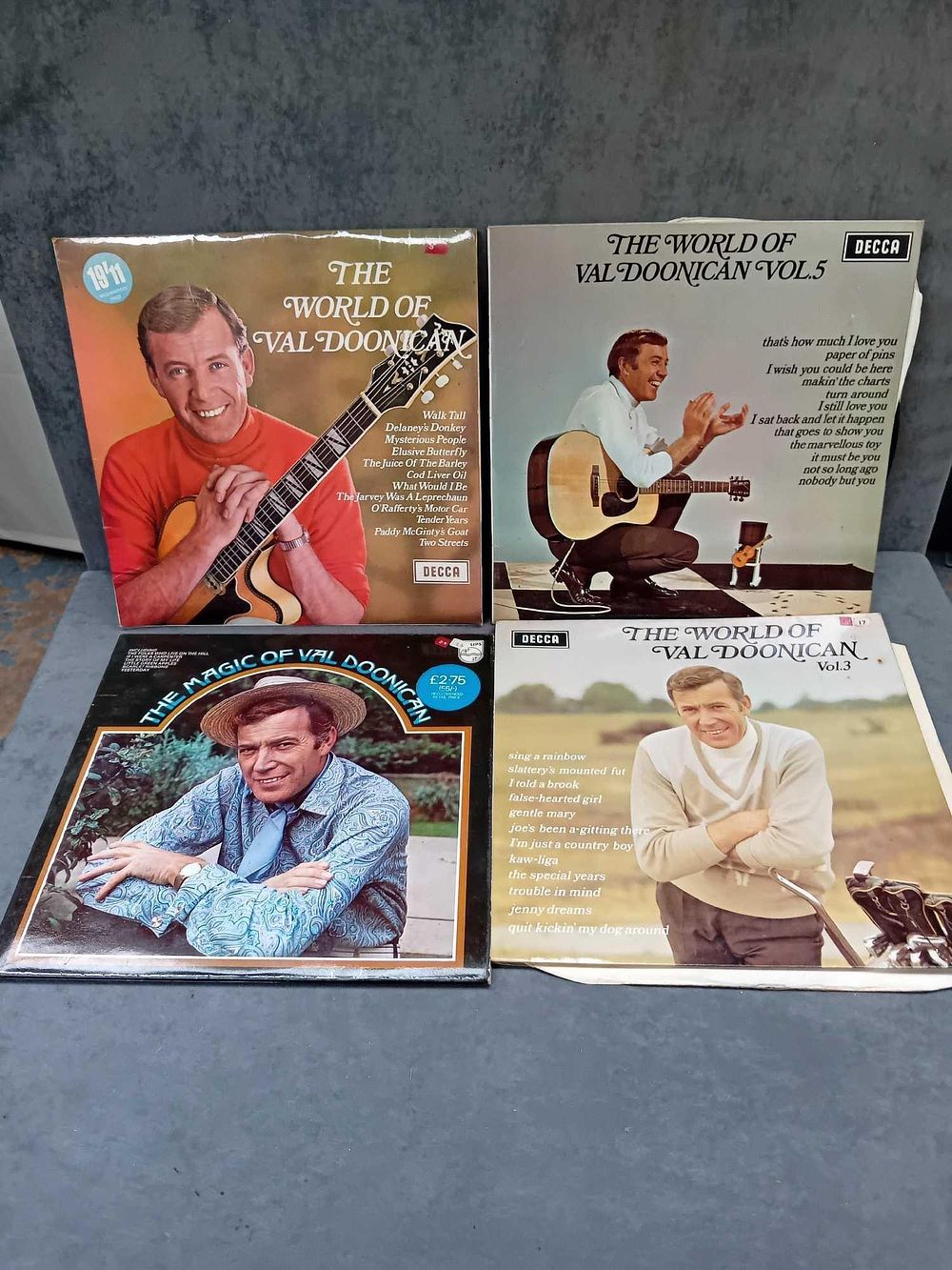 Lot 56: 7 x Val Doonican vinyls as pictured