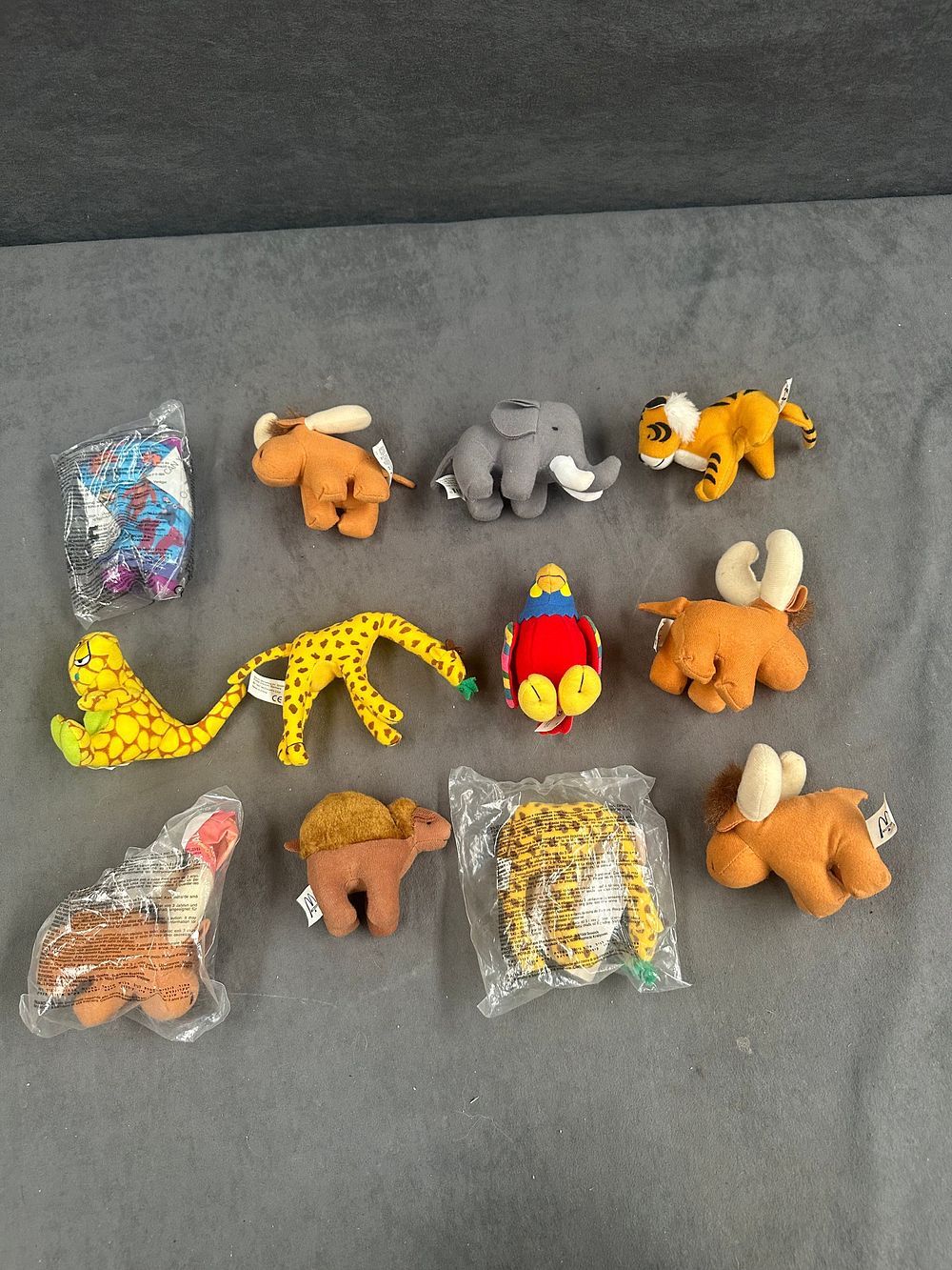 Lot 243: A Collection of Ty Teenie Beanie Babies McDonald's Happy Meal Plush Toys