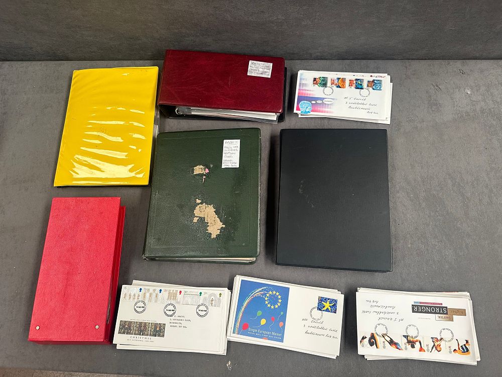 Lot 437: UK 1980-1997 Royal Mail First Day Covers and Souvenir Sheets Collection