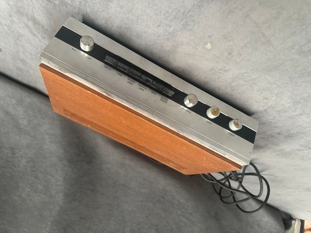 Lot 474: A Vintage Wharfedale Linton Integrated Stereo Amplifier