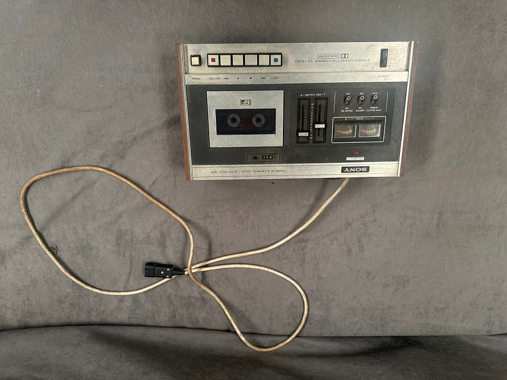 Lot 475: Vintage Sony TC-131SD Stereo Cassette-Corder