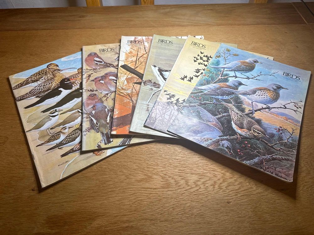 Lot 223: 1975 Birds The RSPB 6 Issues Complete.