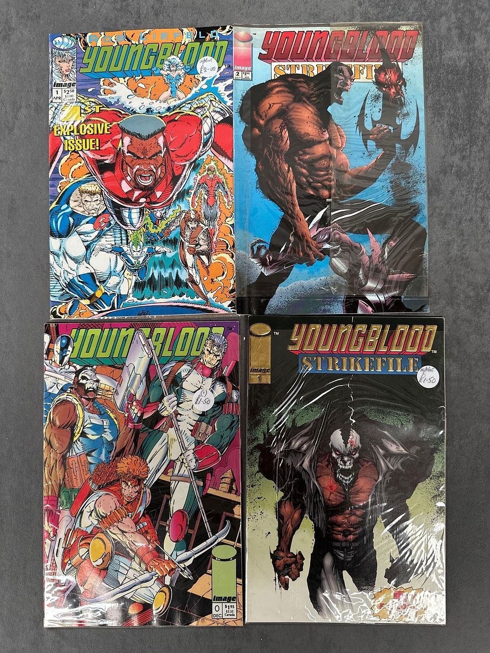 Lot 530: 4 issues of Youngblood comics by Imagie. Including...