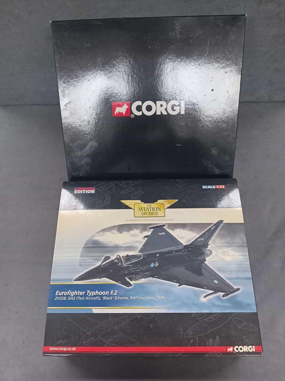 Lot 91: Corgi Aviation Limited Edition 0317/1810 Euro Fighter Typhoon...