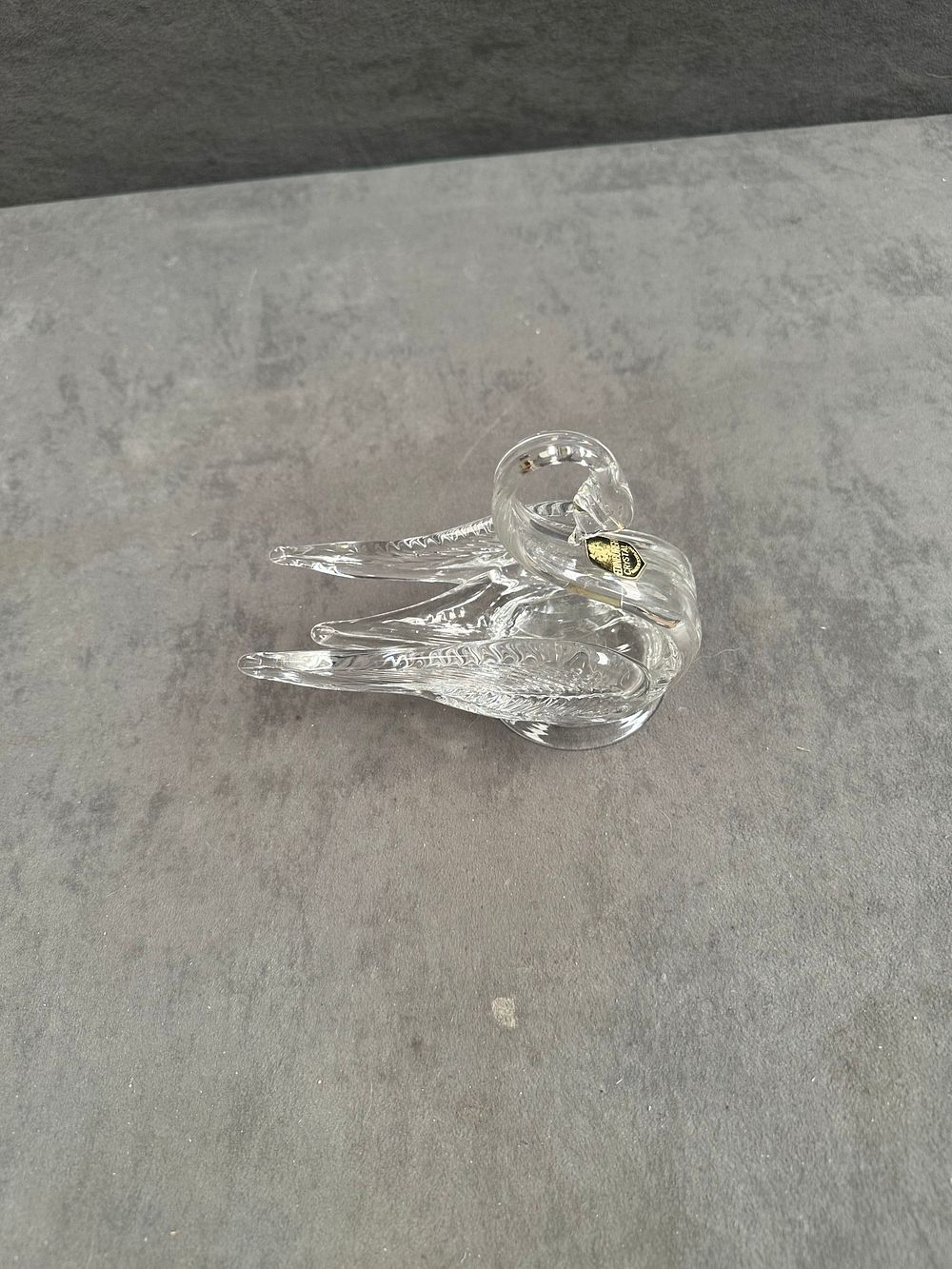 Lot 652: An Edinburgh Crystal Elephant Figurine